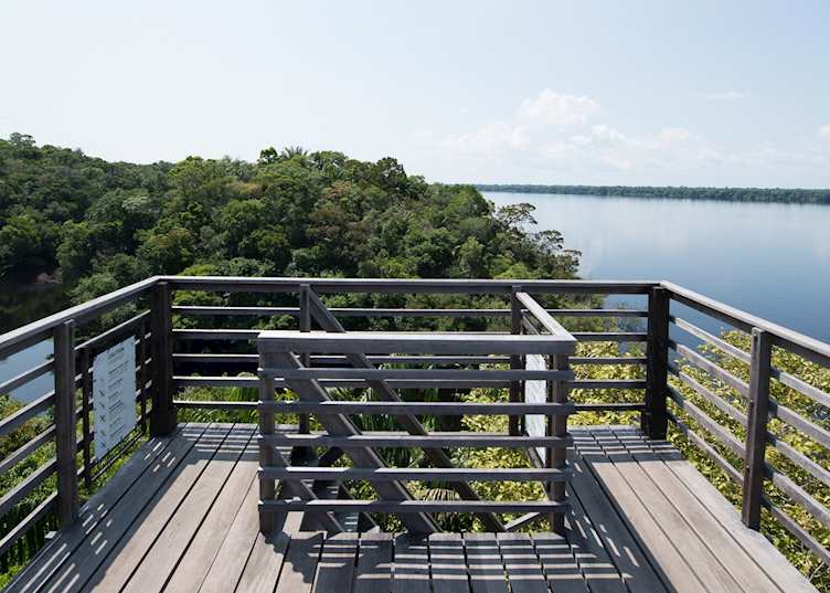 Observation tower, Anavilhanas Jungle Lodge 