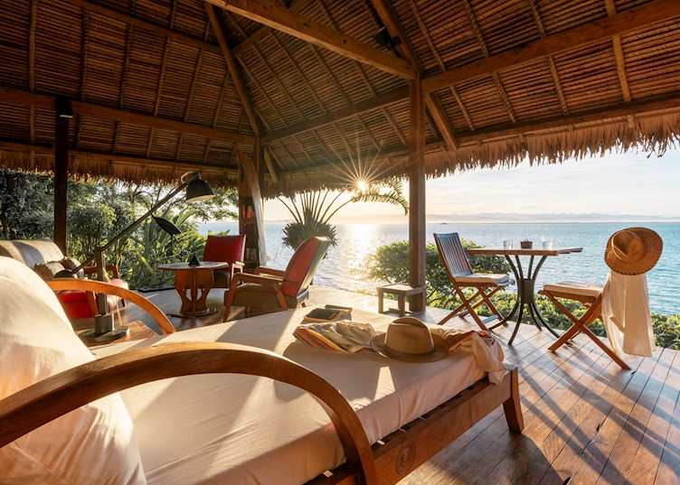 View from guest deck, Time + Tide Tsara Komba, Nosy Komba