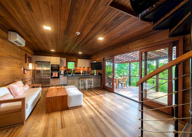 Secret Bay, Hillside Ti-Fey Villa Living Room