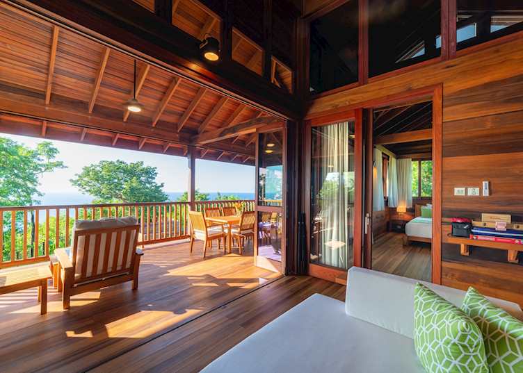 Secret Bay, Clifftop Zabuco Villa Interior