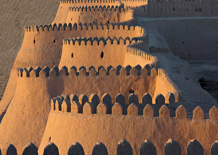 Khiva city walls