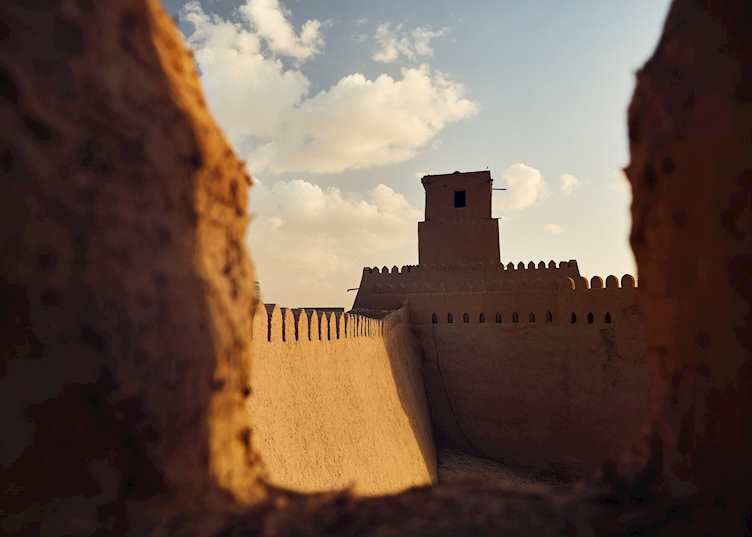 Itchan Kala fortress walls, Khiva