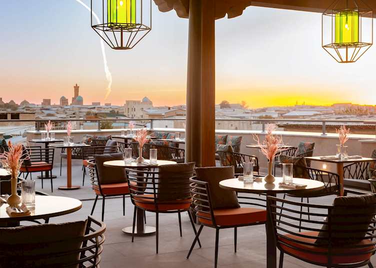 Terrace, Mercure Bukhara Old Town