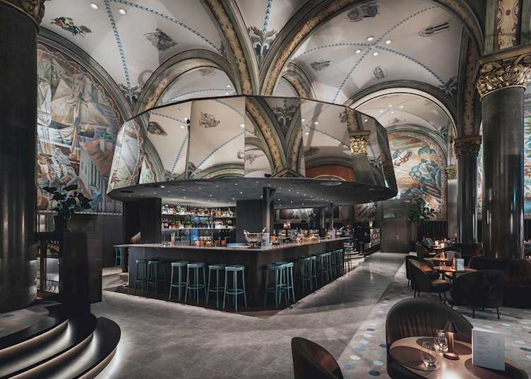 Frescohallen restaurant, Hotel Bergen Børs, Bergen