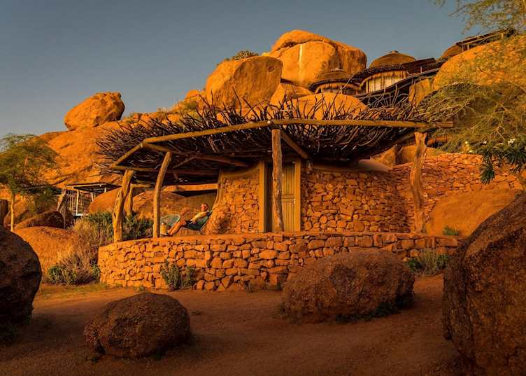 Bungalow, Camp Kipwe, Damaraland, Namibia