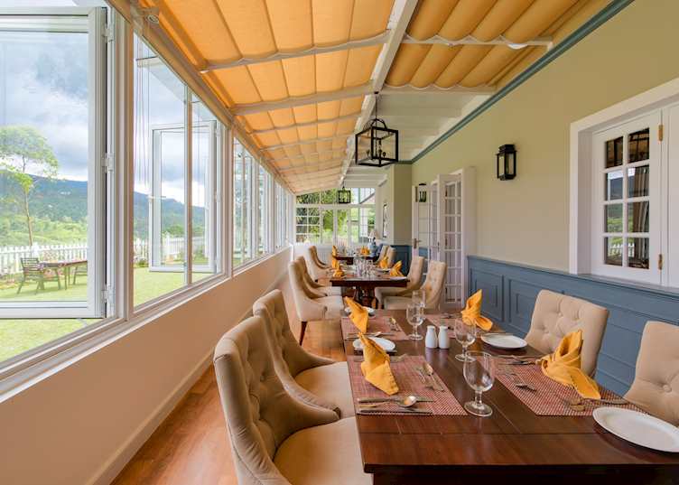 Dining at The Langdale by Amaya, Nuwara Eliya