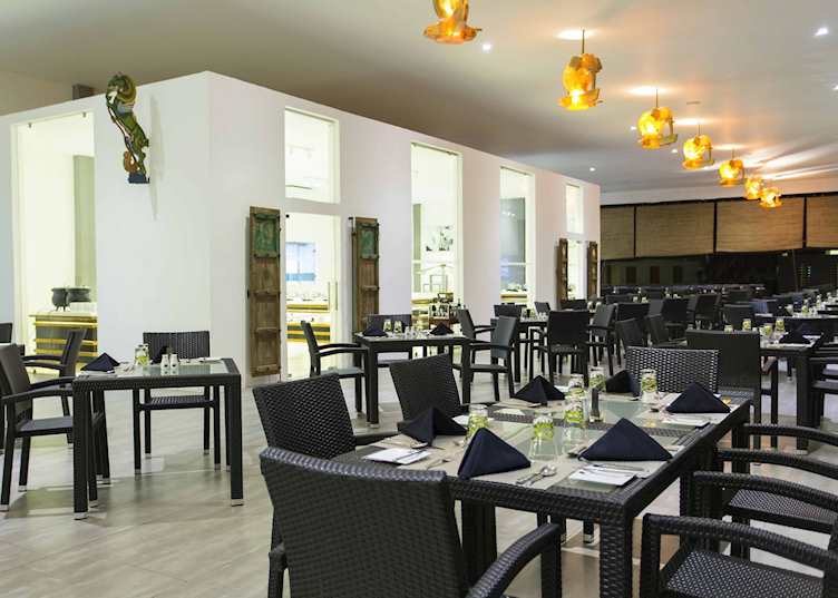 Main restaurant at Aliya Resort and Spa