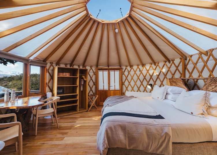 Deluxe Jacuzzi Yurt, Patagonia Camp