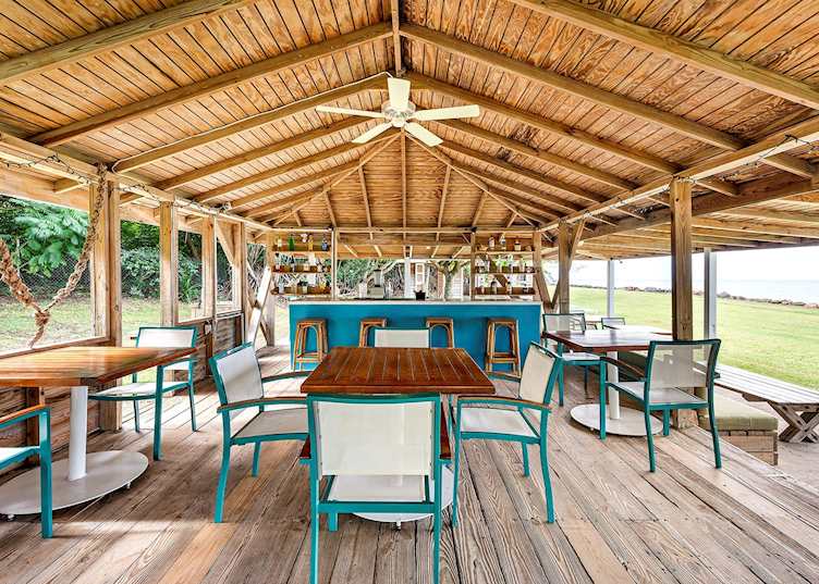 Beach club, Montpelier Nevis 