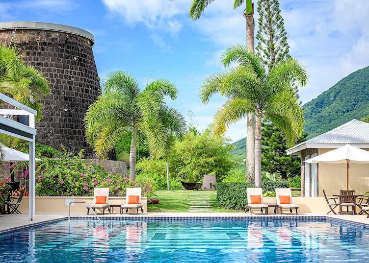Swimming pool, Montpelier Nevis