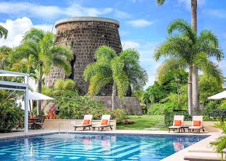 Swimming pool, Montpelier Nevis