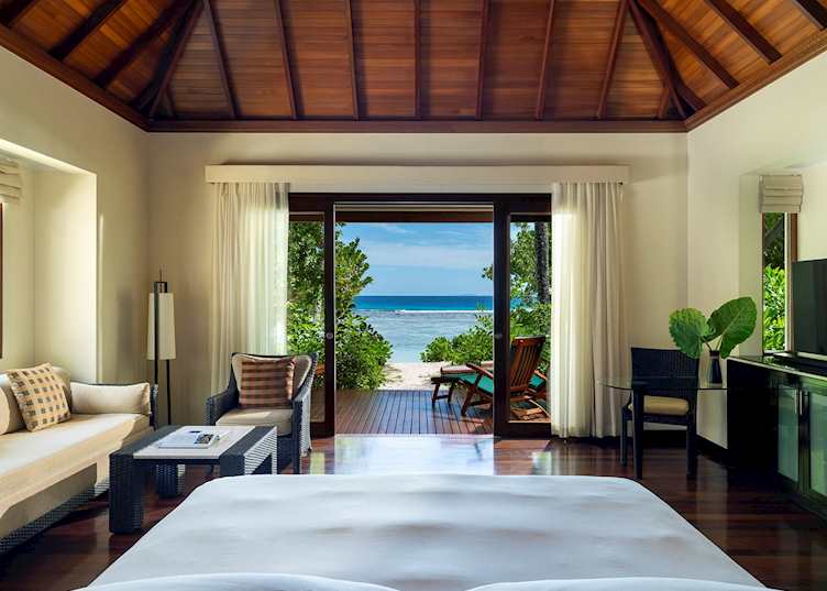 Beach villa with garden plunge pool, Niva Labriz Seychelles