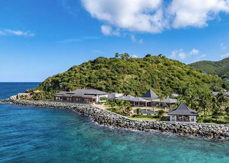 Aerial view, Peter Island Resort and Spa