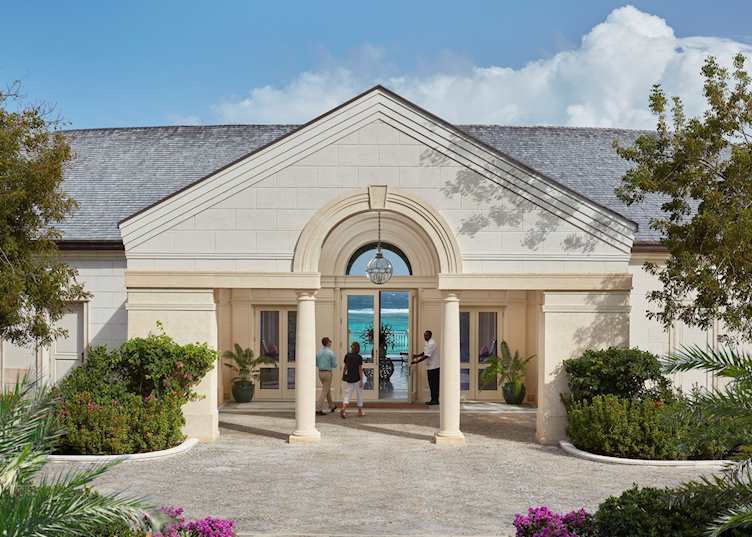 Entrance, Mandarin Oriental Canouan