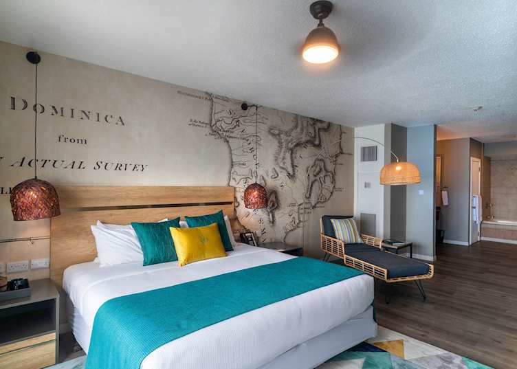 Room interior, Fort Young Hotel