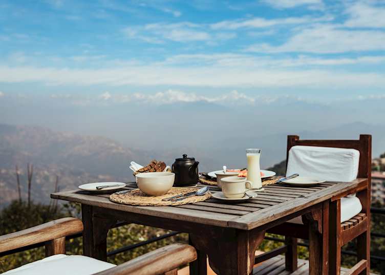 Natures Flavour restaurant at Dwarikas Sanctuary