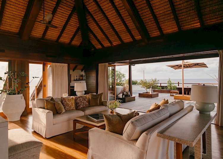 The Great House master suite, Necker Island