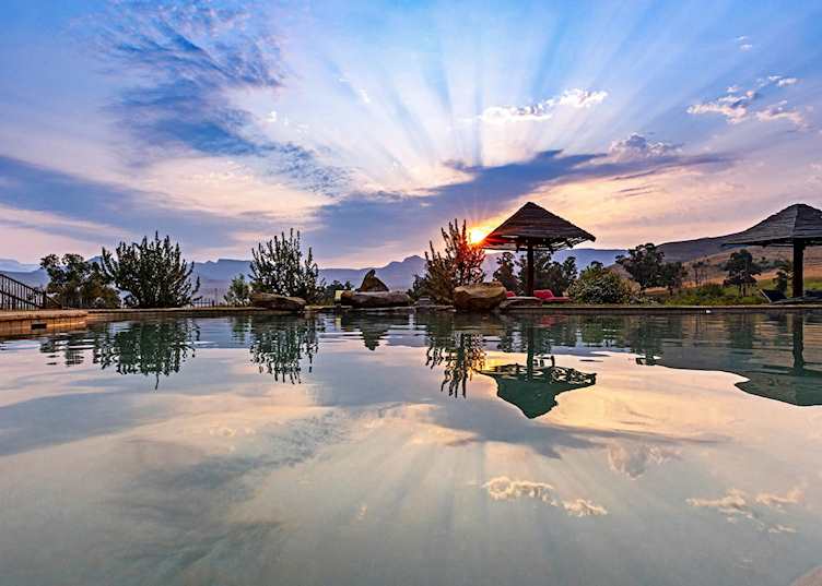Pool at Montusi Mountain Lodge