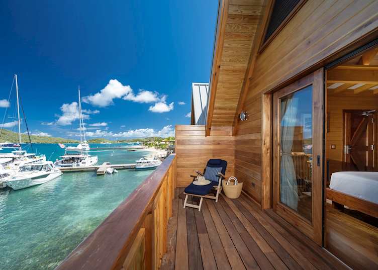 Balcony with a view, Bitter End Yacht Club