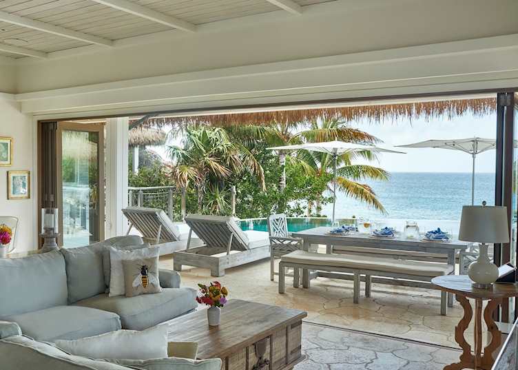 Beach Villa lounge, The Branson Beach Estate