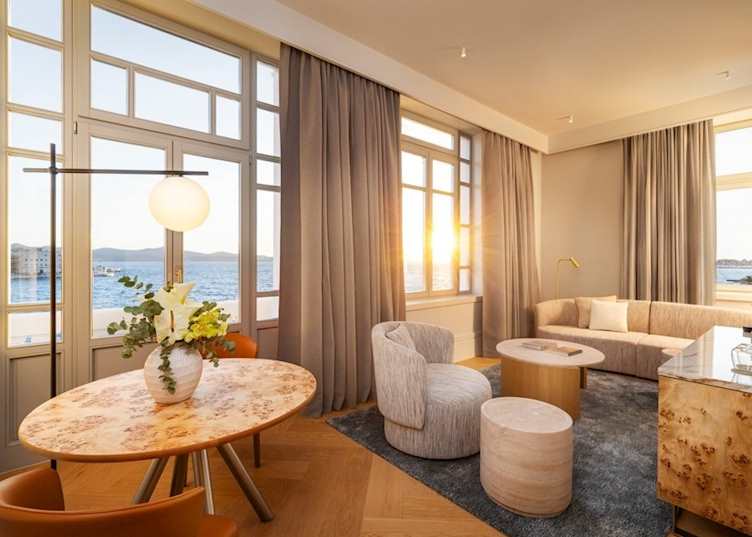 Regency Suite Sea View with Balcony, Hyatt Regency Zadar