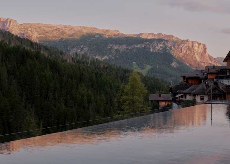 Aman Rosa Alpina, outdoor pool