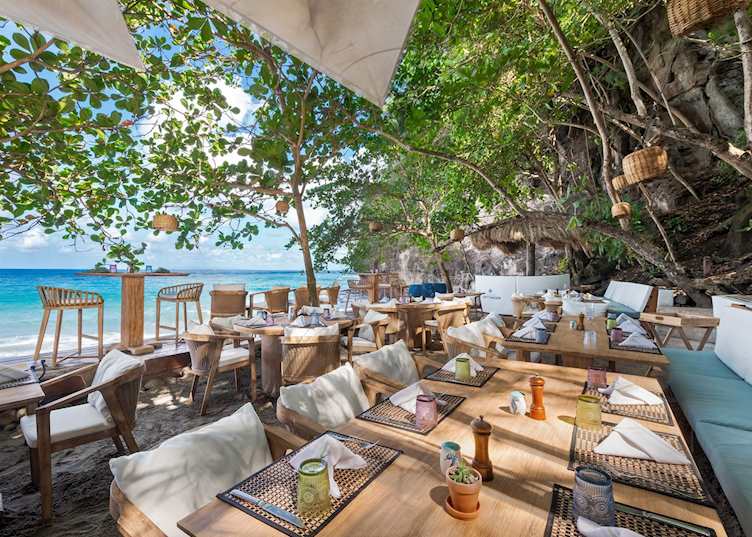 The Naked Fisherman restaurant, Cap Maison