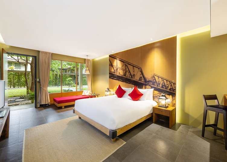 Deluxe Garden View room, U Inchantree Kanchanaburi
