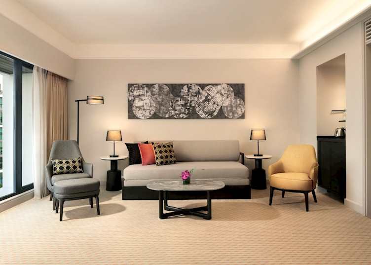 King Deluxe Family Room, Hilton Kuching