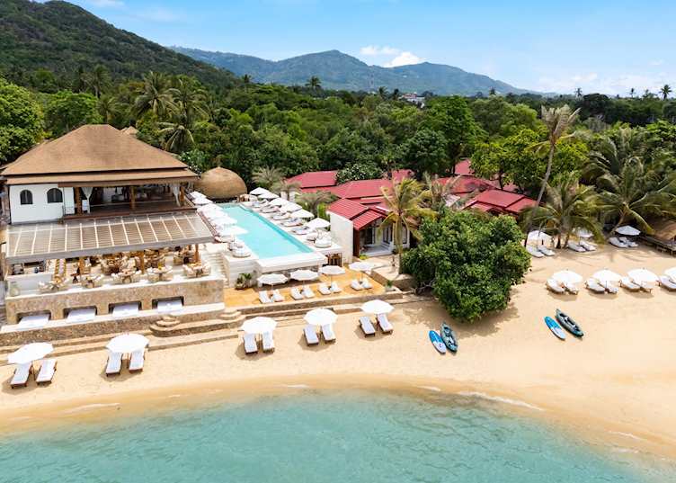 Aerial view, Zazen Boutique Resort and Spa