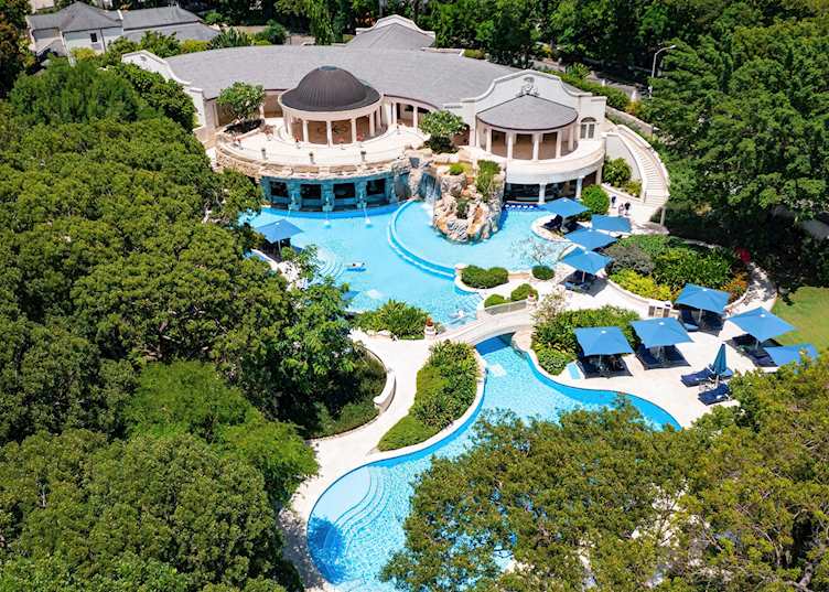 Pool and spa, Sandy Lane