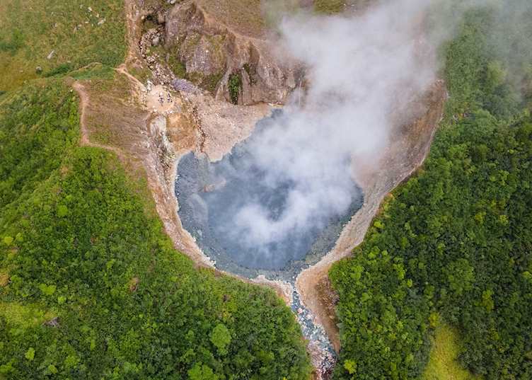 Boiling Lake, Morne Trois Pitons National Park