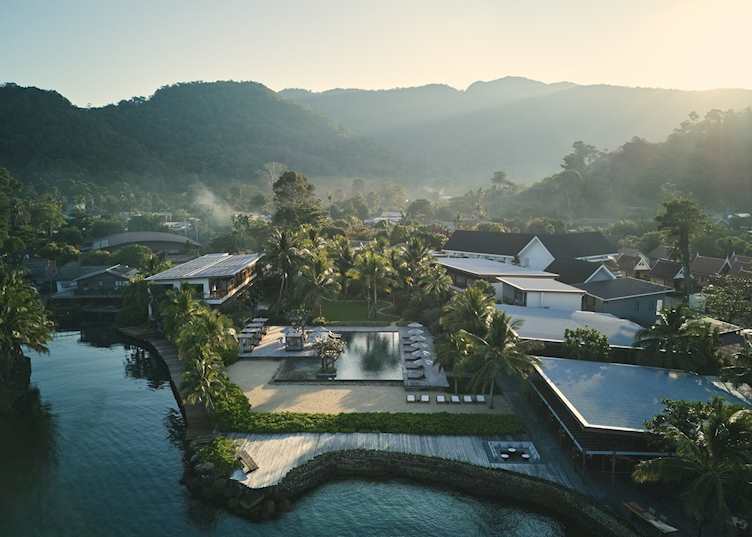 Ariel view, The Retreat Koh Chang