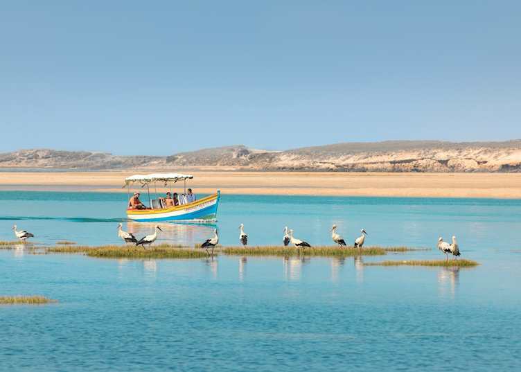 Lagoon at La Sultana Oualidia