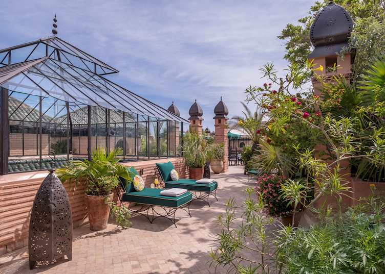 Rooftop at La Sultana Marrakesh