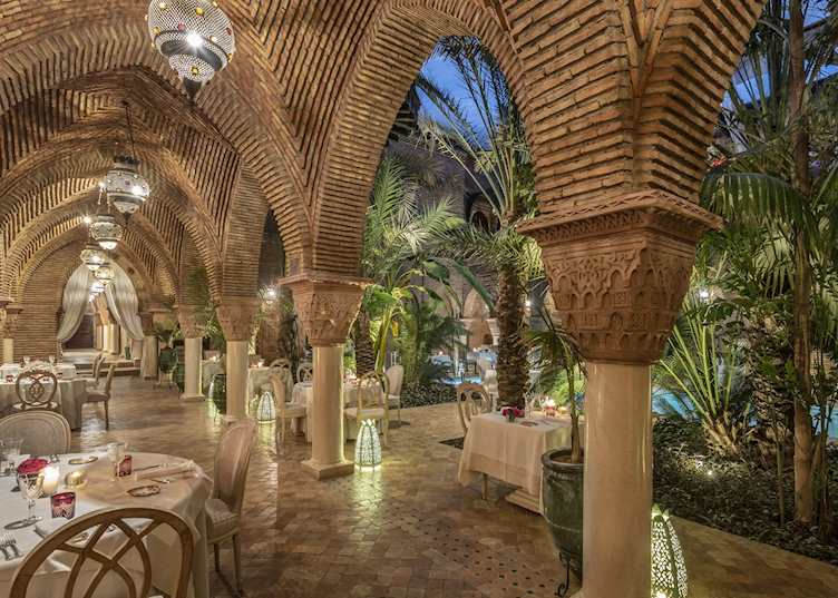 Restaurant at La Sultana Marrakesh