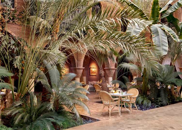 Patio at La Sultana Marrakesh