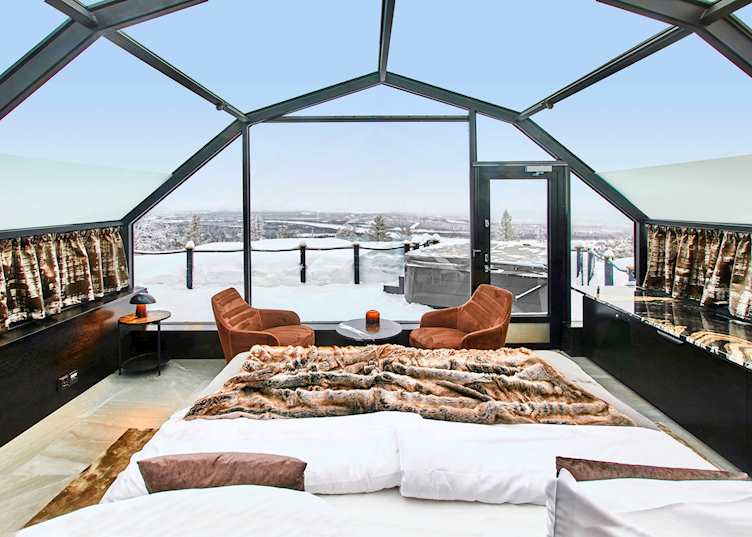Suite Igloo, Levi Igloos – Golden Crown (credit: Levin Iglut- Golden Crown)