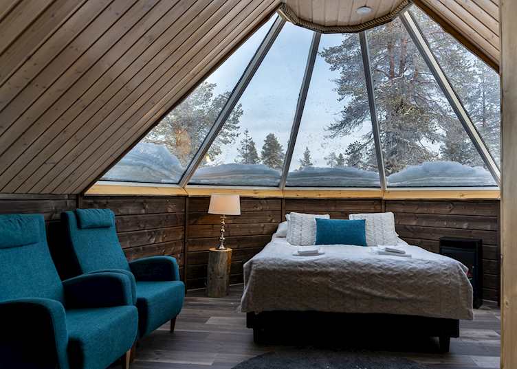 Aurora cabin, Wilderness Hotel Muotka (credit: Wilderness Hotels)