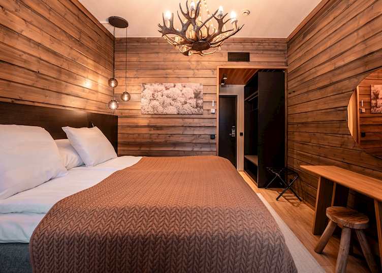 Wilderness room, Wilderness Hotel Muotka (credit: Wilderness Hotels)
