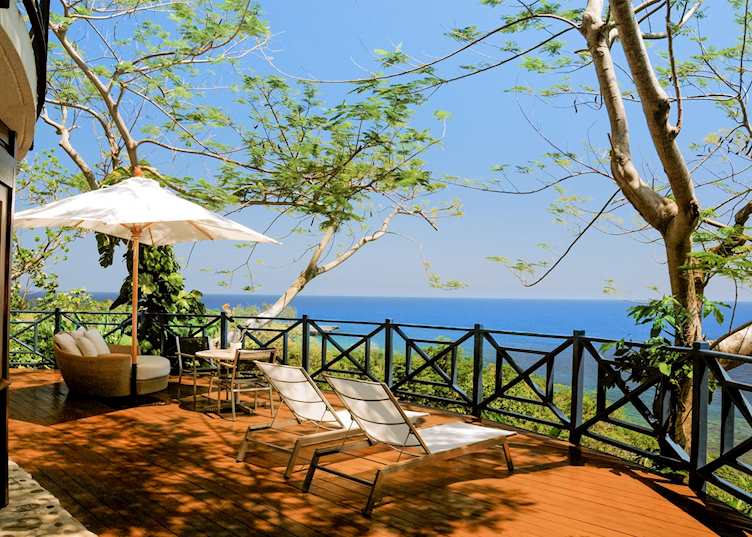 Balcony with a view, Geejam Hotel