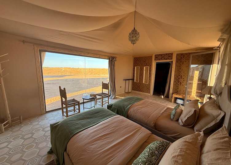 Twin Room, The Sandy Tents Camp