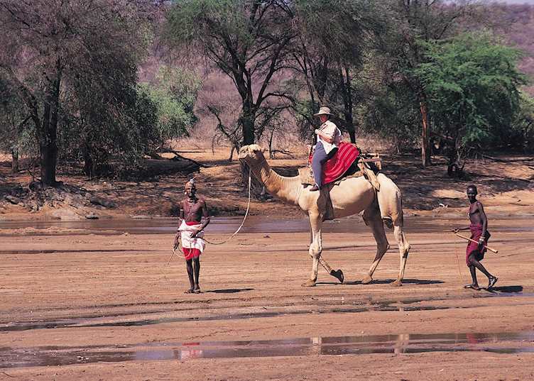 Camel safari, Samburu Intrepids