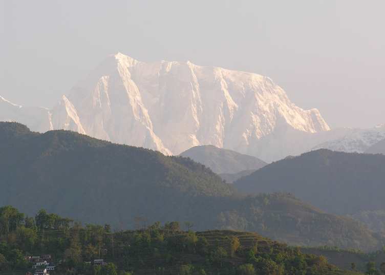 View from Tiger Mountain Lodge, Pokhara