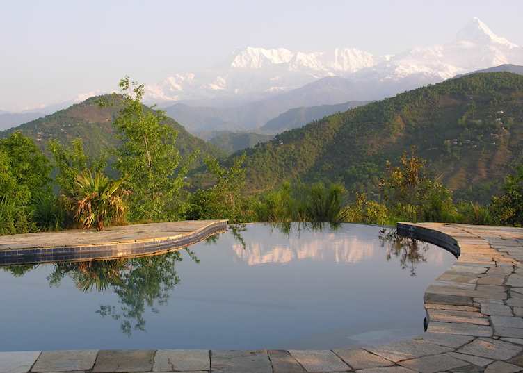 Pool, Tiger Mountain Lodge, Pokhara