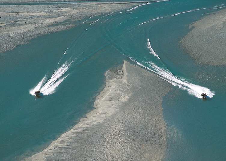 Jet boats, Siberia Experience, Wanaka