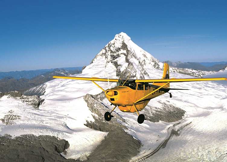 Flight over Mount Aspiring National Park, Siberia Experience, Wanaka