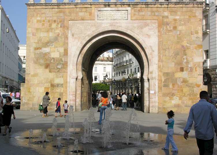 Tunis Medina main gate