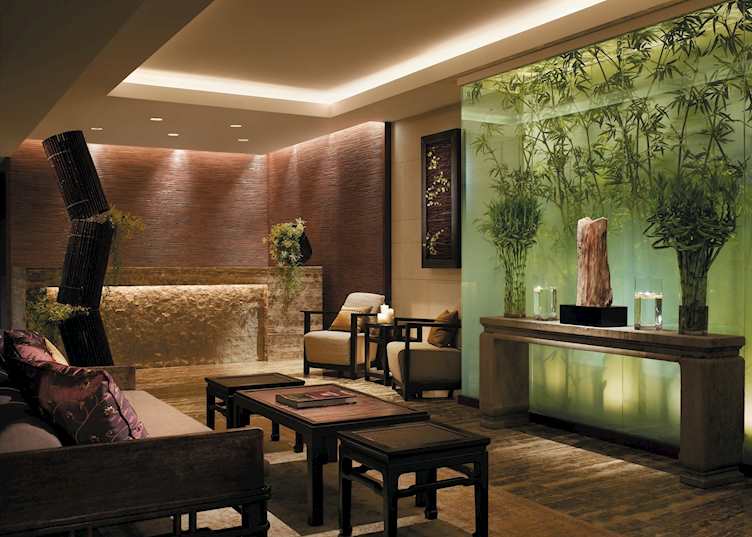 Spa reception, The Peninsula, Hong Kong