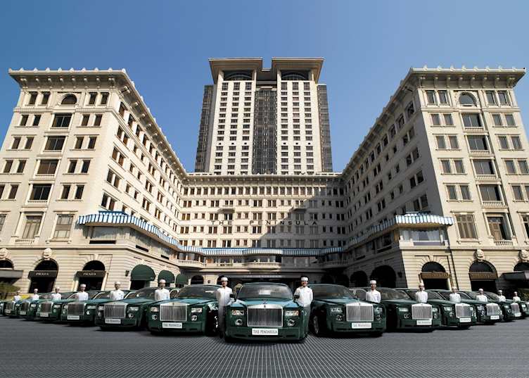 Rolls-Royces & Pageboys, The Peninsula, Hong Kong